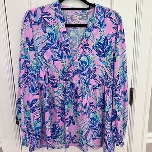 EUC Lilly Pulitzer Winona Top Large